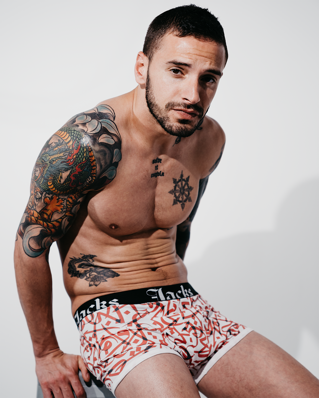 Jacks -Red Ink Boxer